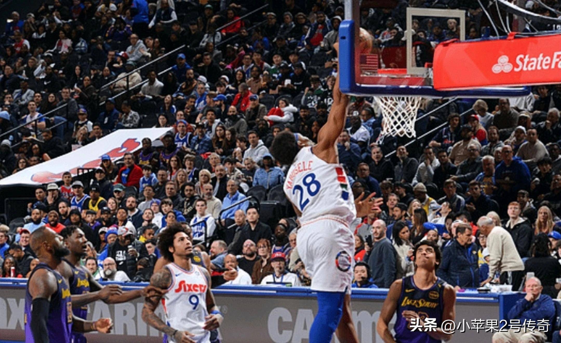 76人客场惨败湖人,系列赛落后两场的简单介绍 76人客场惨败湖人,系列赛落后两场的简单介绍